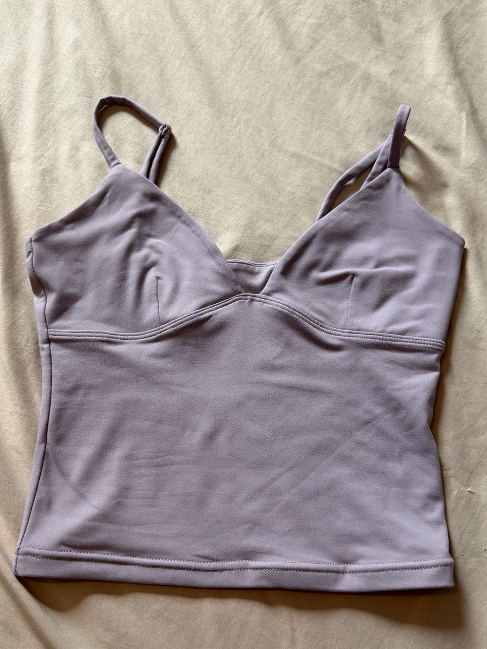 ReoRia Lilac V-Neck Cami Tank Top